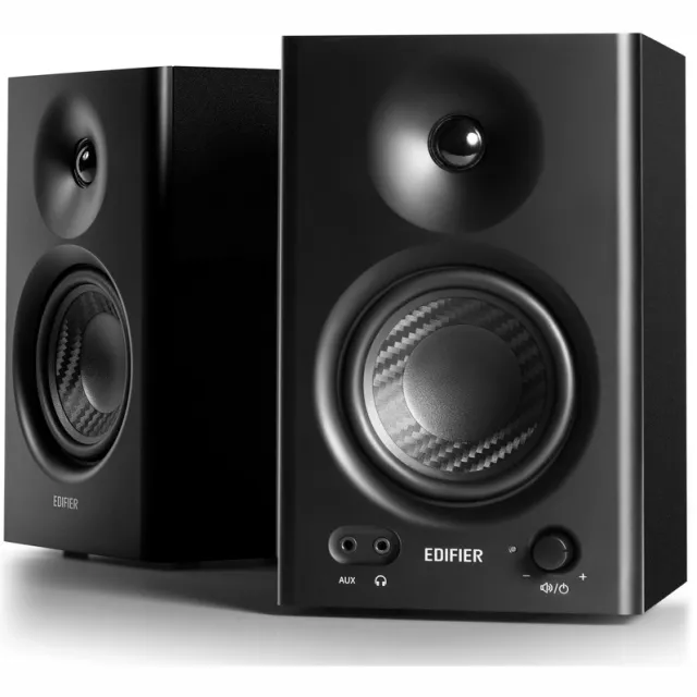 Edifier MR4 studiomonitor luidsprekers zwart