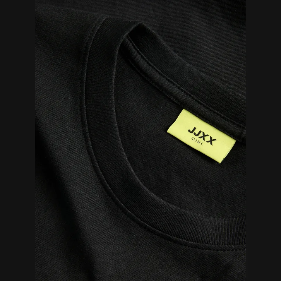 JJXX GIRL JXANDREA cropped t-shirt zwart, foto 7