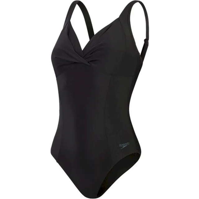 Speedo Eco Cross Knot Shaping badpak zwart, foto 2