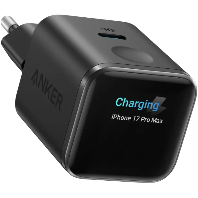 Anker Nano Charger 45W Black Oplader zwart