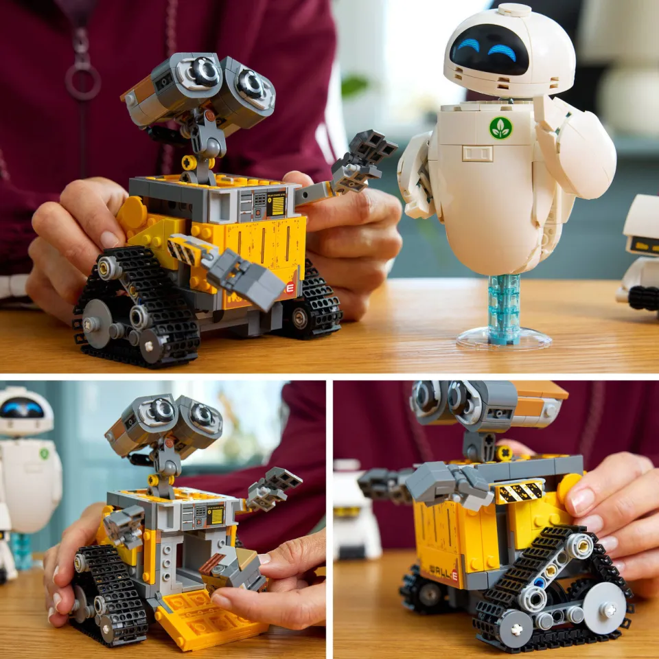 Lego Disney en Pixar WALL-E en EVE Bouwpakket voor Volwassenen 43279, foto 7