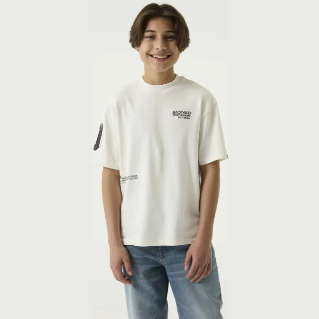 Garcia oversized T-shirt ecru
