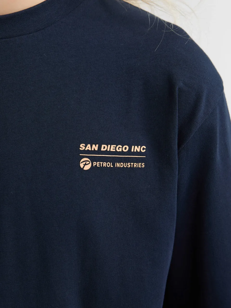 Petrol Industries longsleeve donkerblauw, foto 8