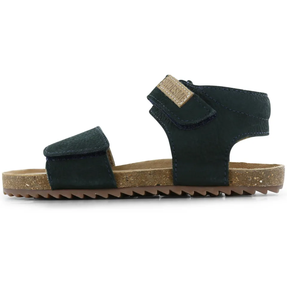 Shoesme suède leren sandalen donkerblauw, foto 2