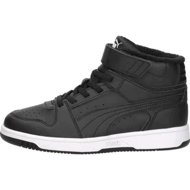 Puma Rebound Slam Mid winter hoge sneakers zwart, foto 2