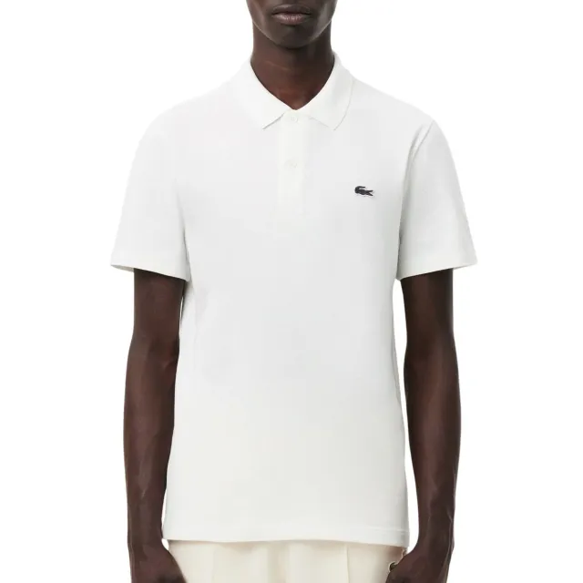 Lacoste Regular Fit Polo Heren wit