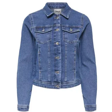 Only maternity denim spijkerjas medium blue denim