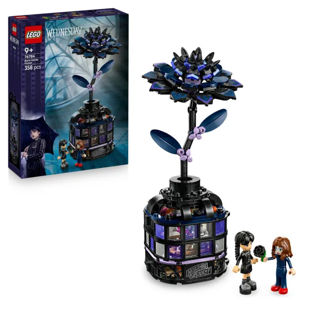 Lego Wednesday Zwarte dahlia 76784, foto 2