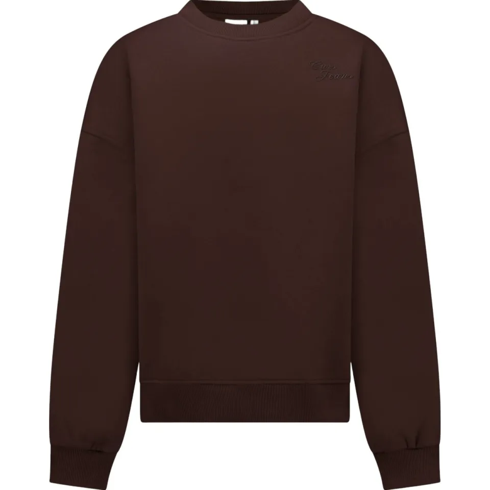 Cars sweater met logo - donkerbruin, foto 2