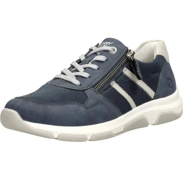 Remonte lage veterschoenen blauw, foto 3