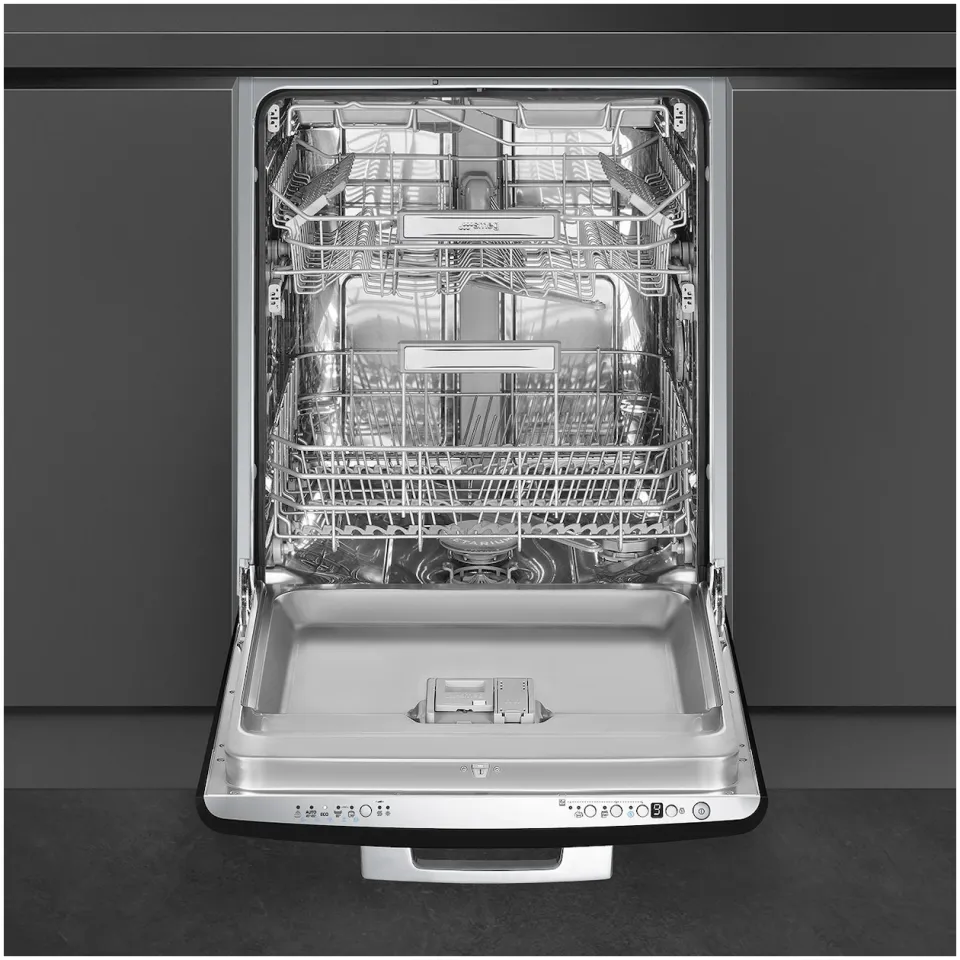 Smeg STFABBL3 onderbouw vaatwasser zwart, foto 3