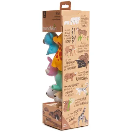 Munchkin Wild badspeelgoed set van 8, foto 3