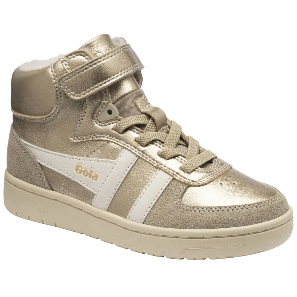 Gola Talon Glimmer hoge sneakers goud, foto 3