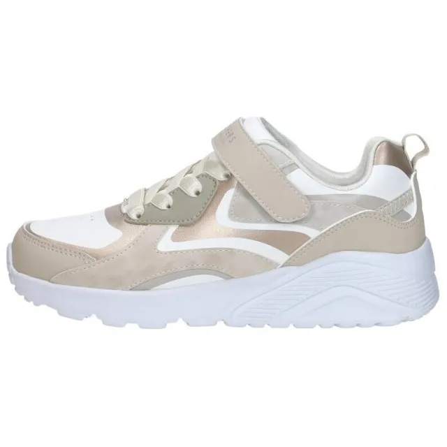 Skechers Lage Sneakers Skechers Uno Lite - Metallic Burst Beige