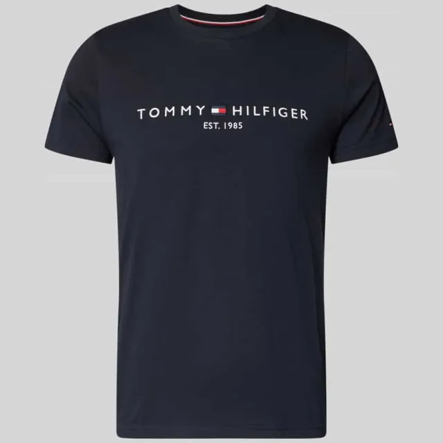 Tommy Hilfiger Tommy Logo T-shirt blauw, foto 2