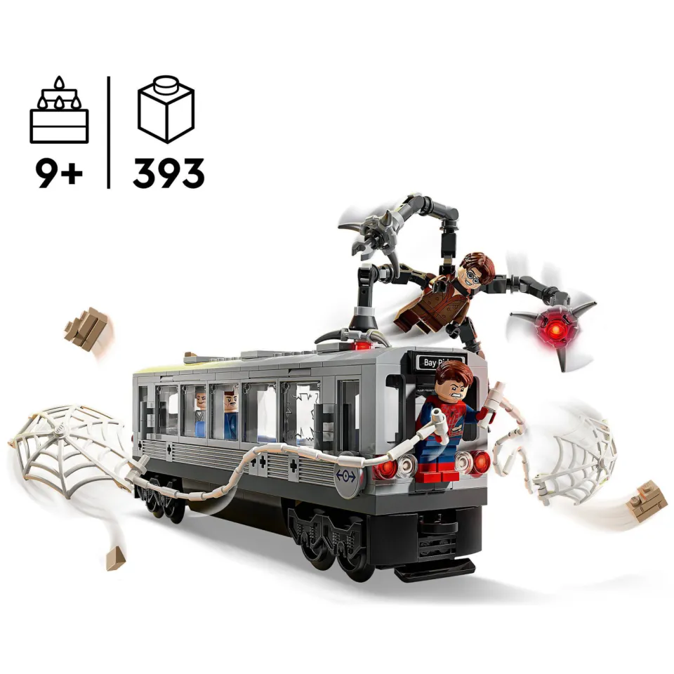 Lego Marvel Spider-Man Spider-Man vs. Doc Ock metroscène 76321, foto 6