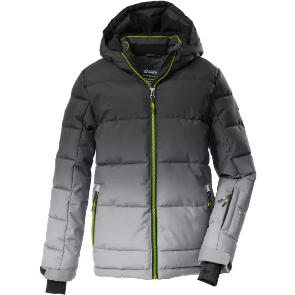 Killtec Boy's KSW 382 Ski Qltd Jacket - Ski-jas, grijs