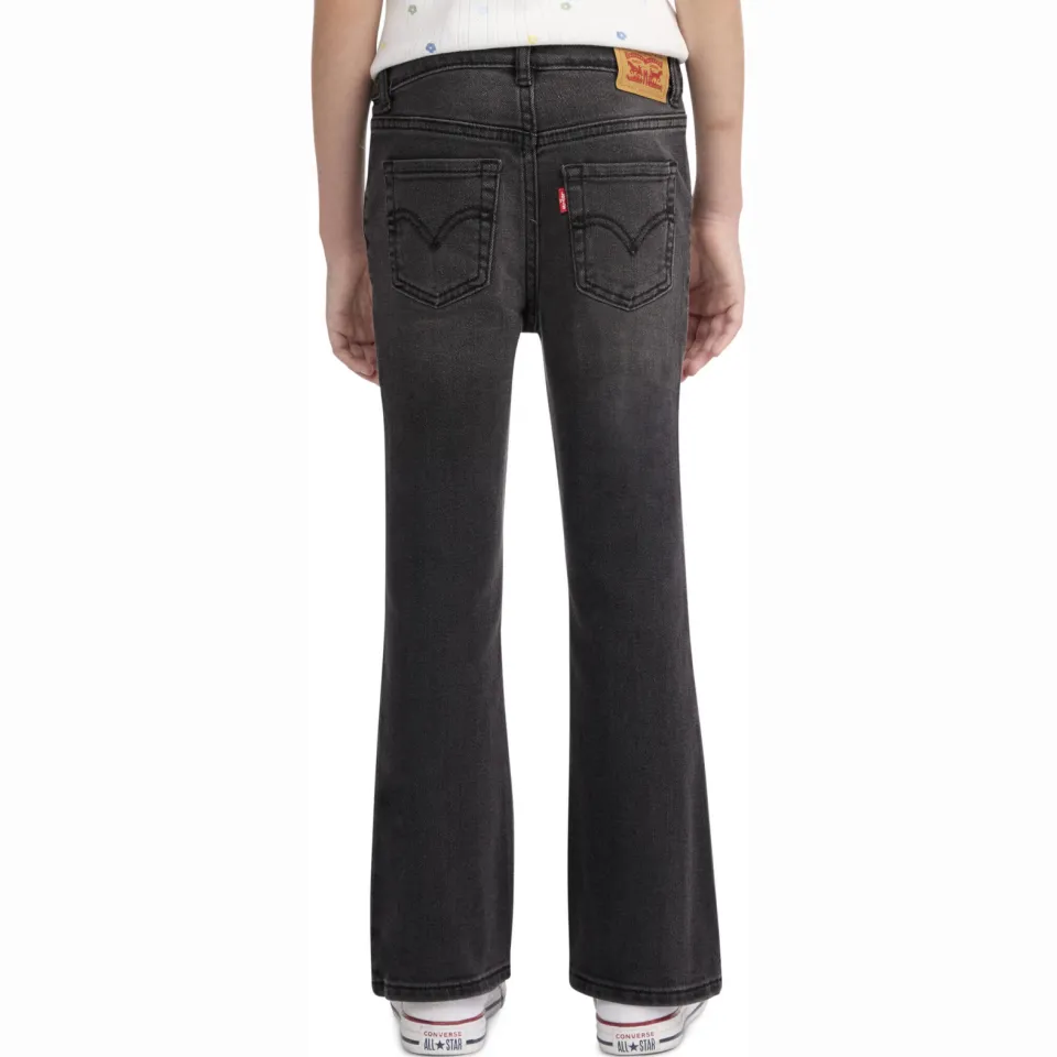 Levi's high waist flared jeans grey denim, foto 5