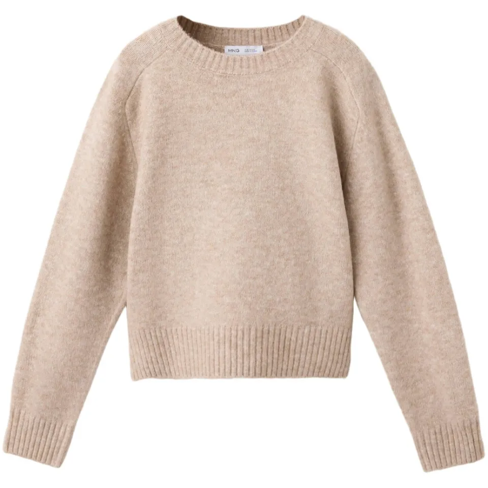 Mango Kids gebreide trui - beige, foto 2