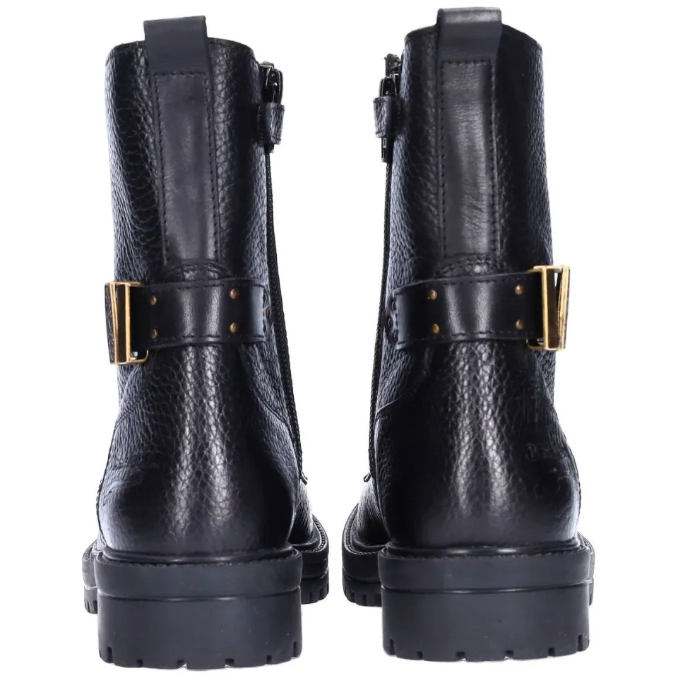 Braqeez leren enkelboots - zwart, foto 3