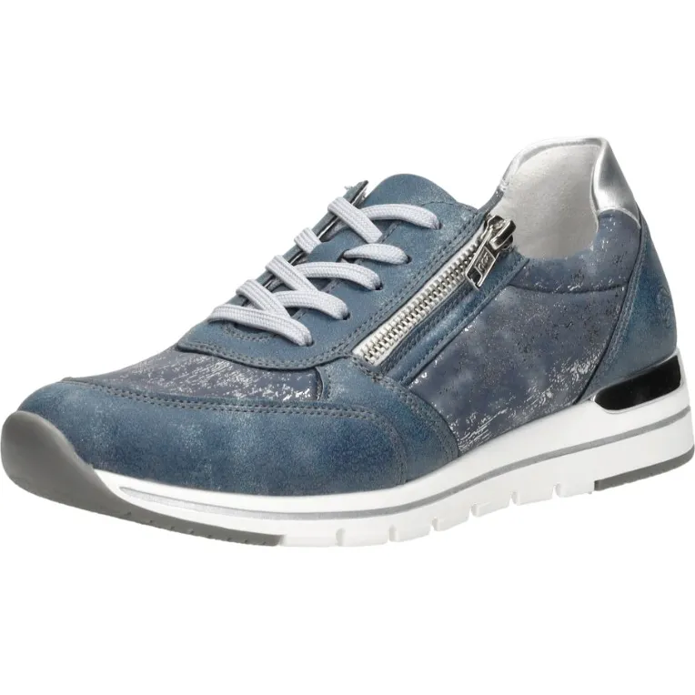 Remonte R6700-13 sneaker blauw, foto 3