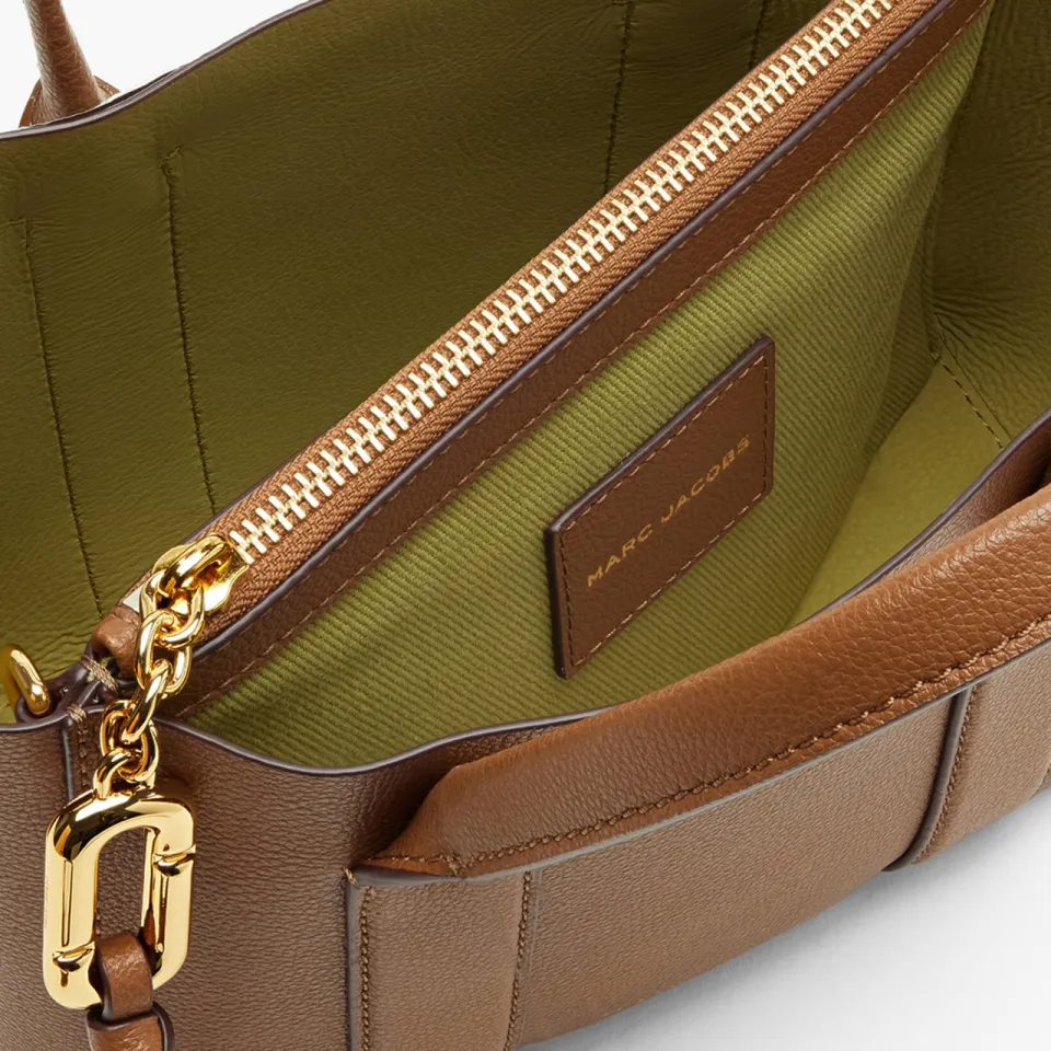 Marc Jacobs Small Work Tote tas cognac, foto 3