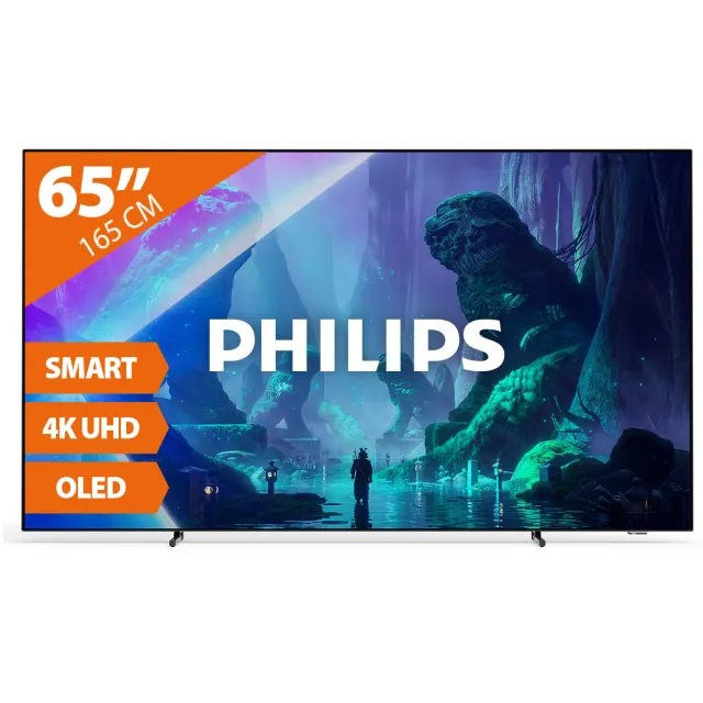 Philips 65OLED801 televisie zwart, foto 2