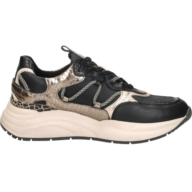 Sub55 lage sneakers zwart