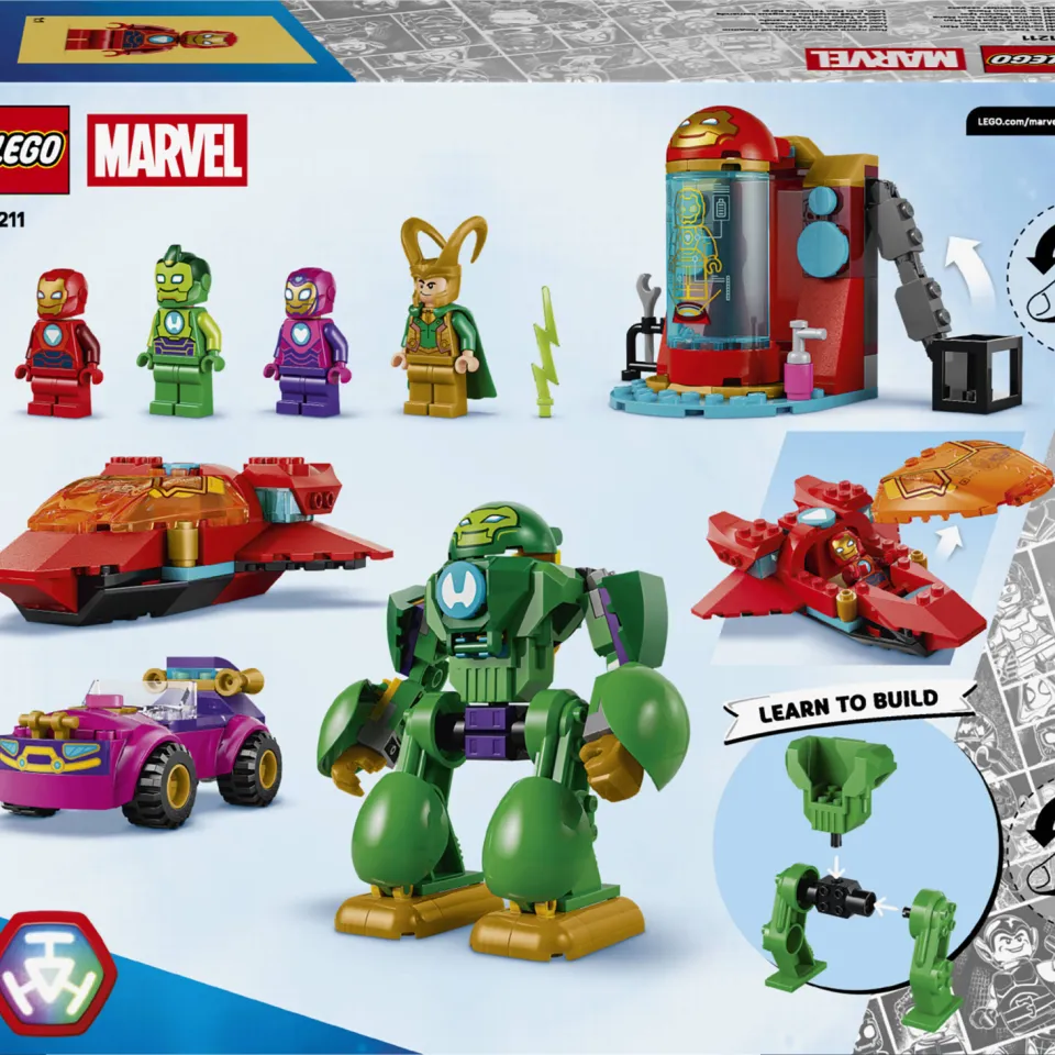 Lego Marvel Loki tegen Team Iron Man 11211, foto 5