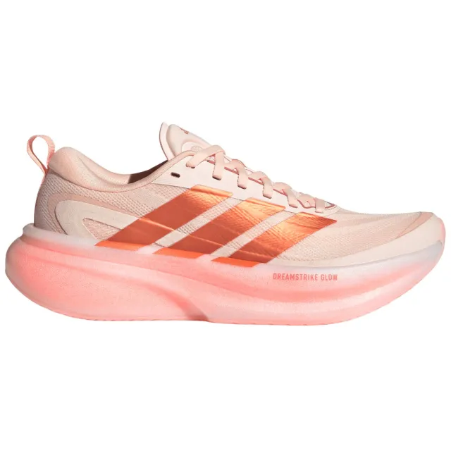 Adidas Performance Supernova mesh hardloopschoenen - lichtroze/oranje