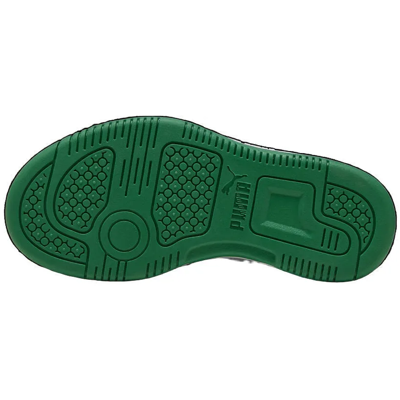 Puma Rebound Slam imitatieleren sneakers - groen/zwart, foto 6