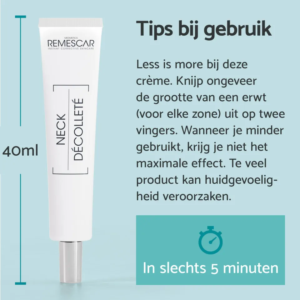 Remescar Neck & Décolleté crème - 40 ml, foto 5