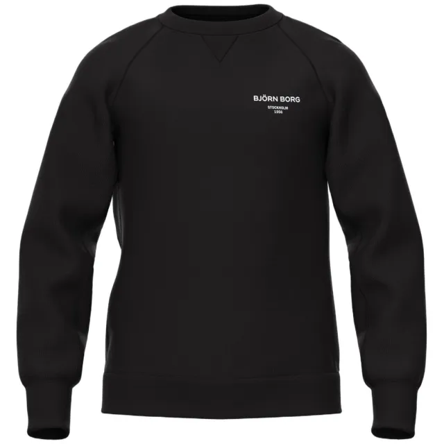 Björn Borg sweater met logo - zwart