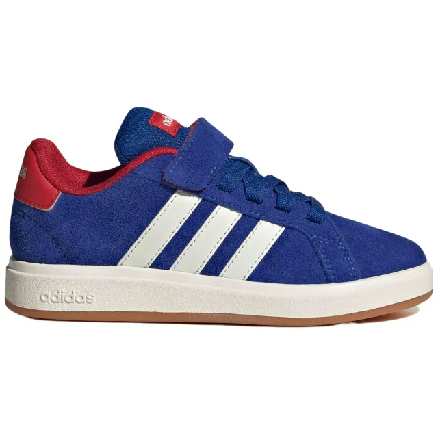 Adidas Sportswear Grand Court 00's leren sneakers - blauw/ecru