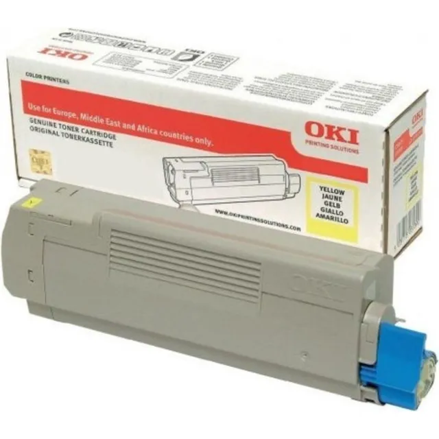 Oki toner yellow, 7000 pagina's