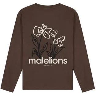 Malelions longsleeve donkerbruin, foto 3