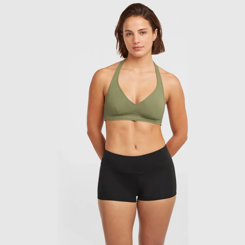 O'Neill Grenada halter bikinitop olijfgroen, foto 3