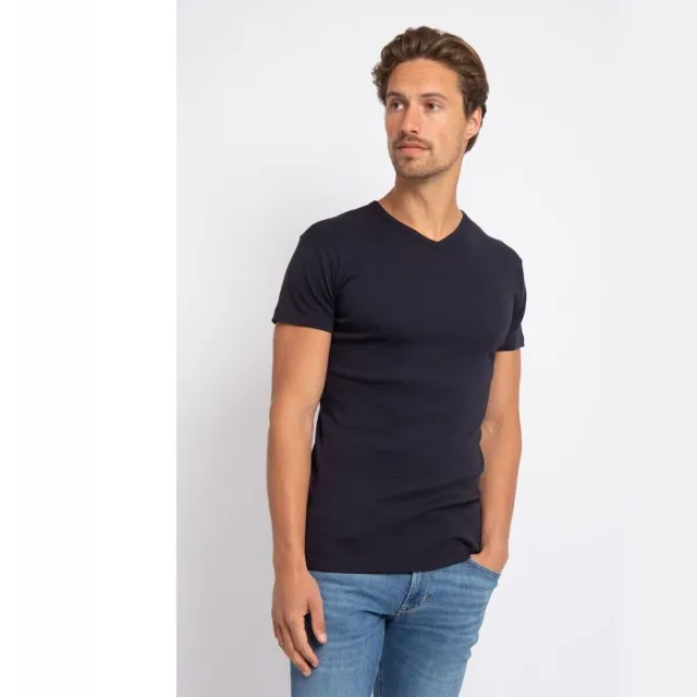 Alan Red T-shirt Alan Red Vermont T-shirts V-Hals Navy (2Pack) marine