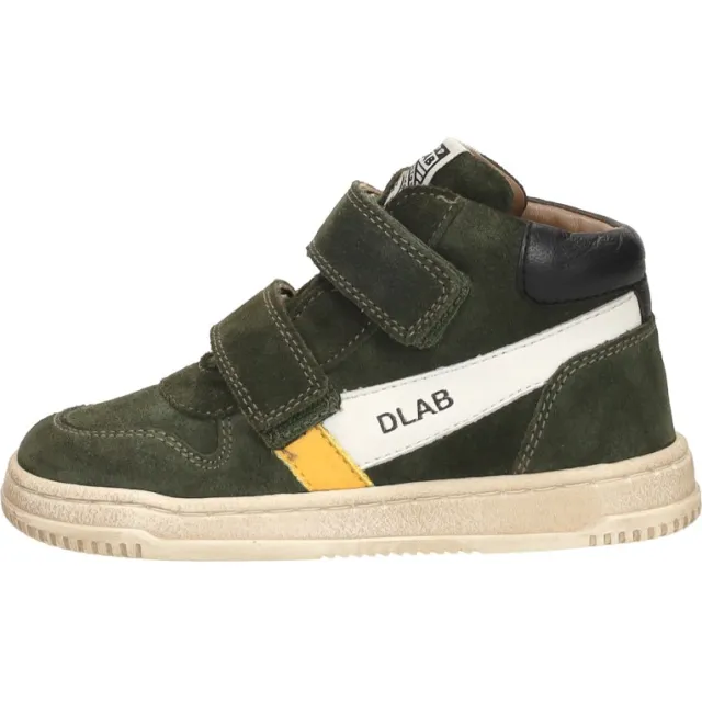 Develab Klittenband Hoog hoge sneakers groen, foto 2
