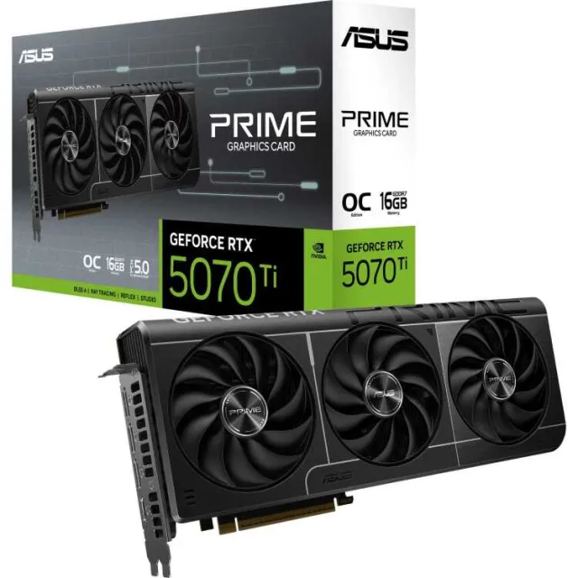 Asus Prime GeForce RTX 5070 Ti OC 16GB videokaart