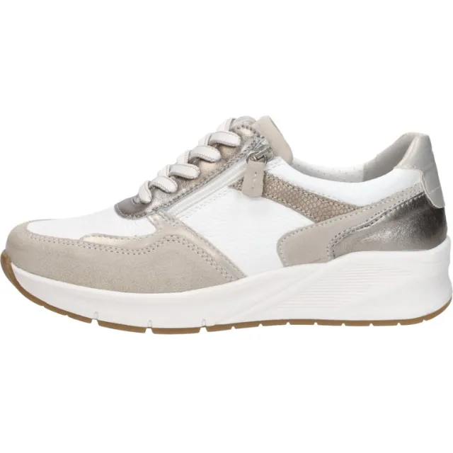 Sub55 Comfort Collection Kary 16 veterschoenen beige, foto 2