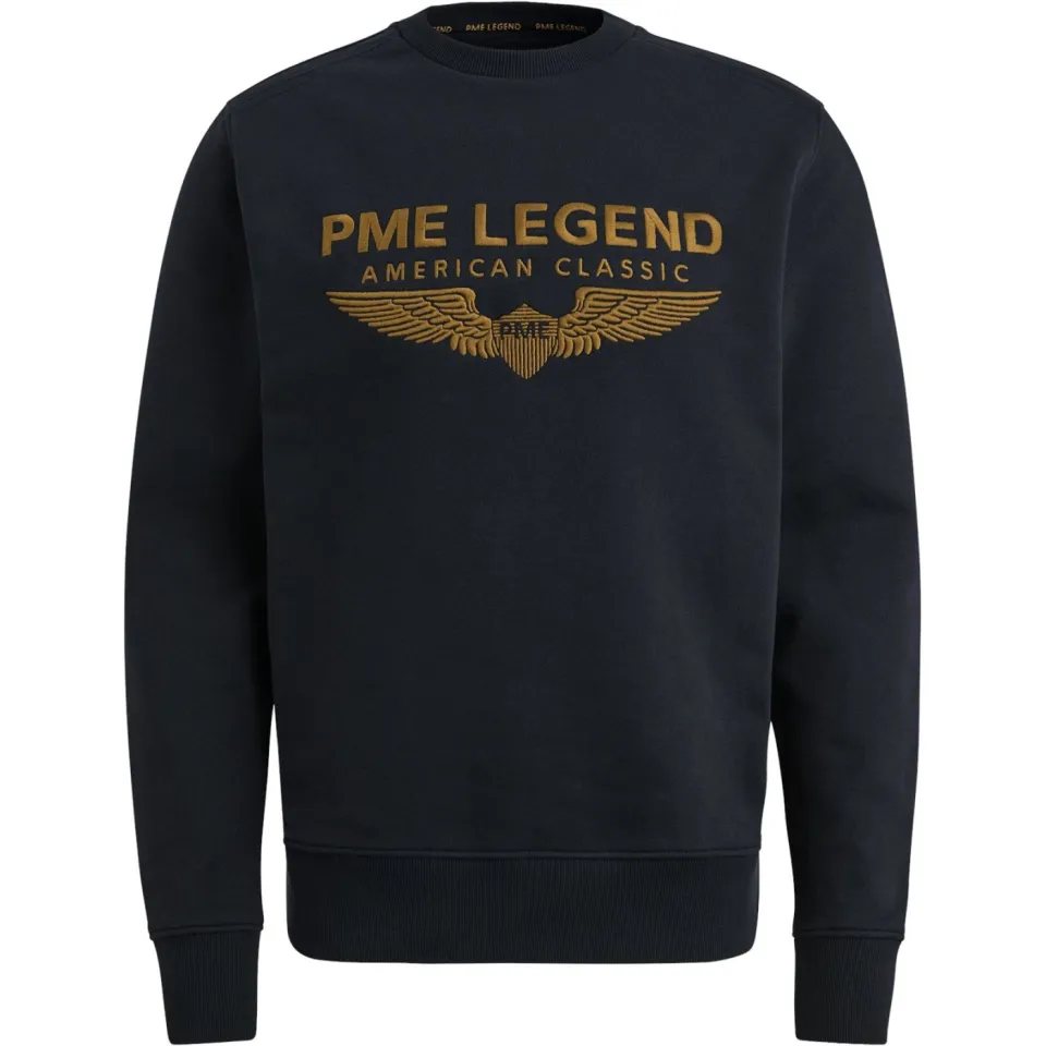 PME Legend sweater donkerblauw salute, foto 2