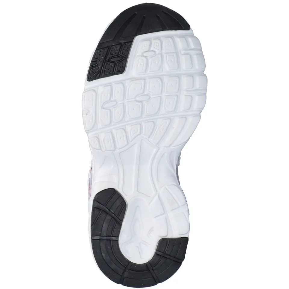 Nelson Kids sneaker wit/lila/geel, foto 4