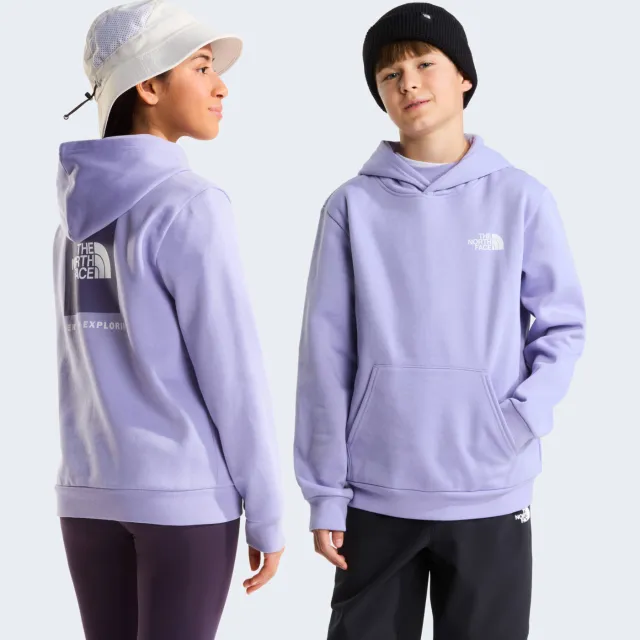 The North Face Evolution Box NSE sweater met backprint - lila, foto 2