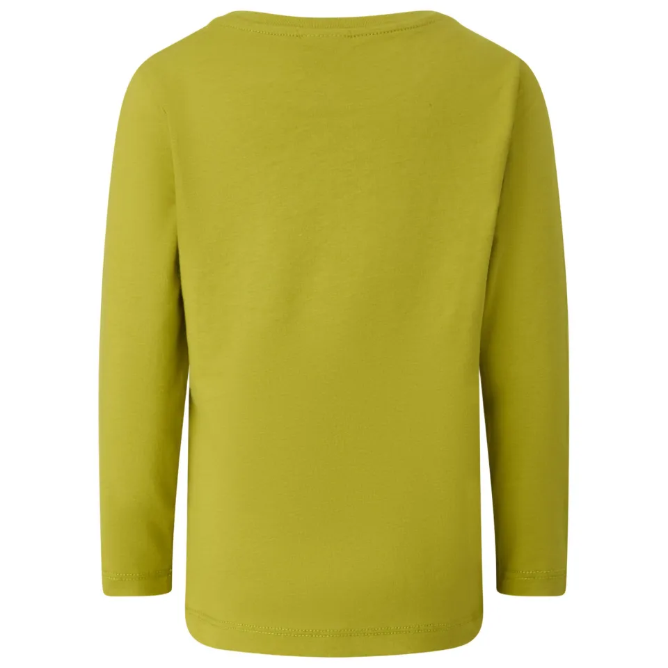 S.Oliver longsleeve met print limegroen, foto 4