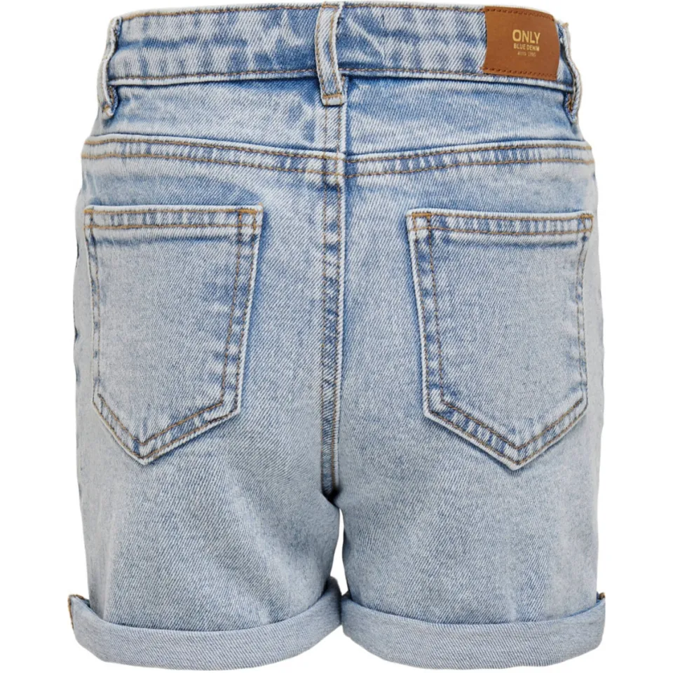 Only Konphine jeansshort light denim, foto 3