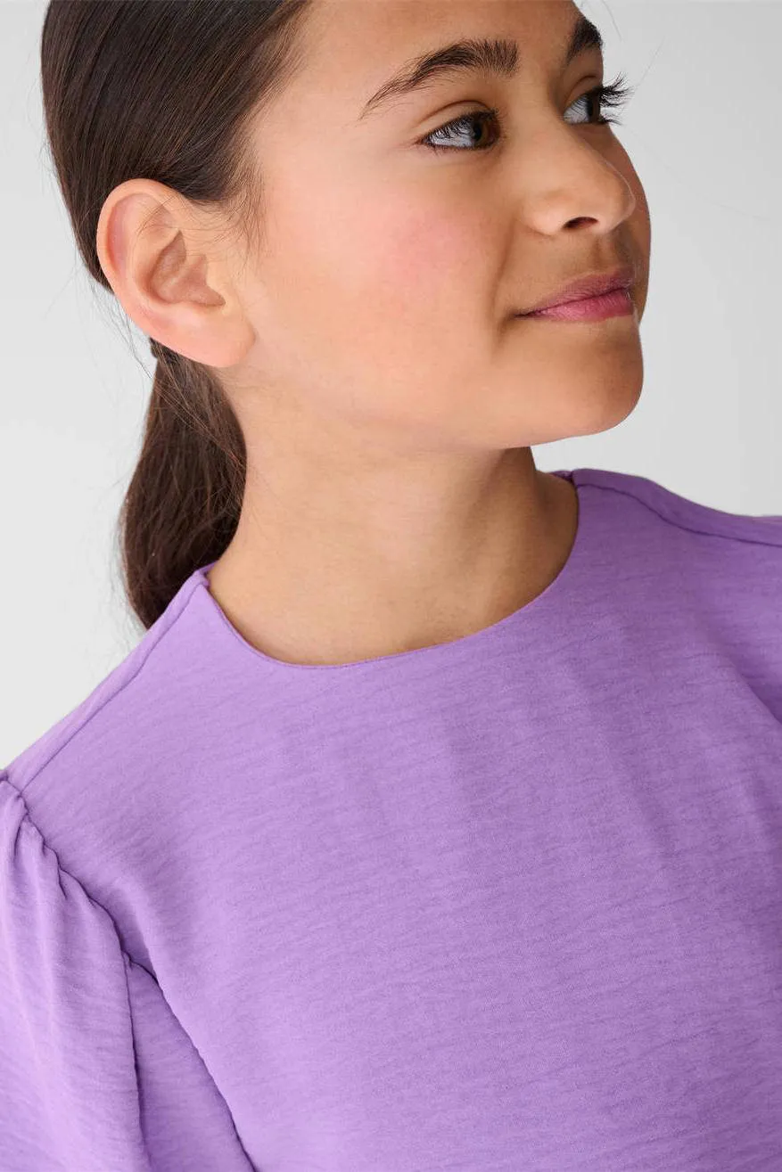 Shoeby GAM-SBTWIST blousetop paars, foto 6