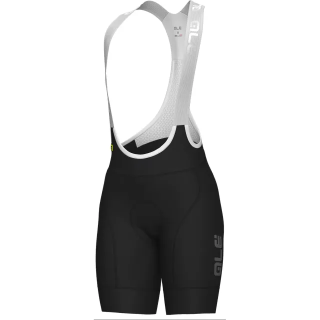 Alé PR-E Magic Colour fietsbroek met bretels zwart