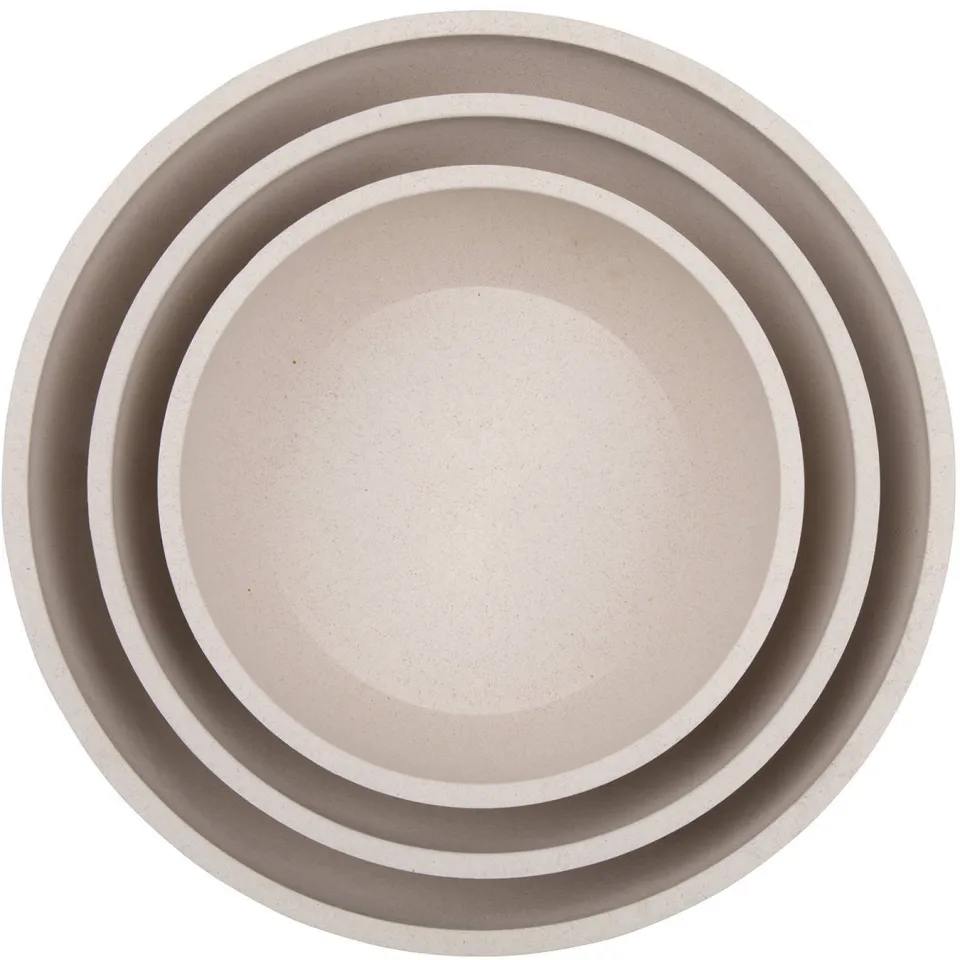 District 70 Bamboo voerbak beige, foto 4