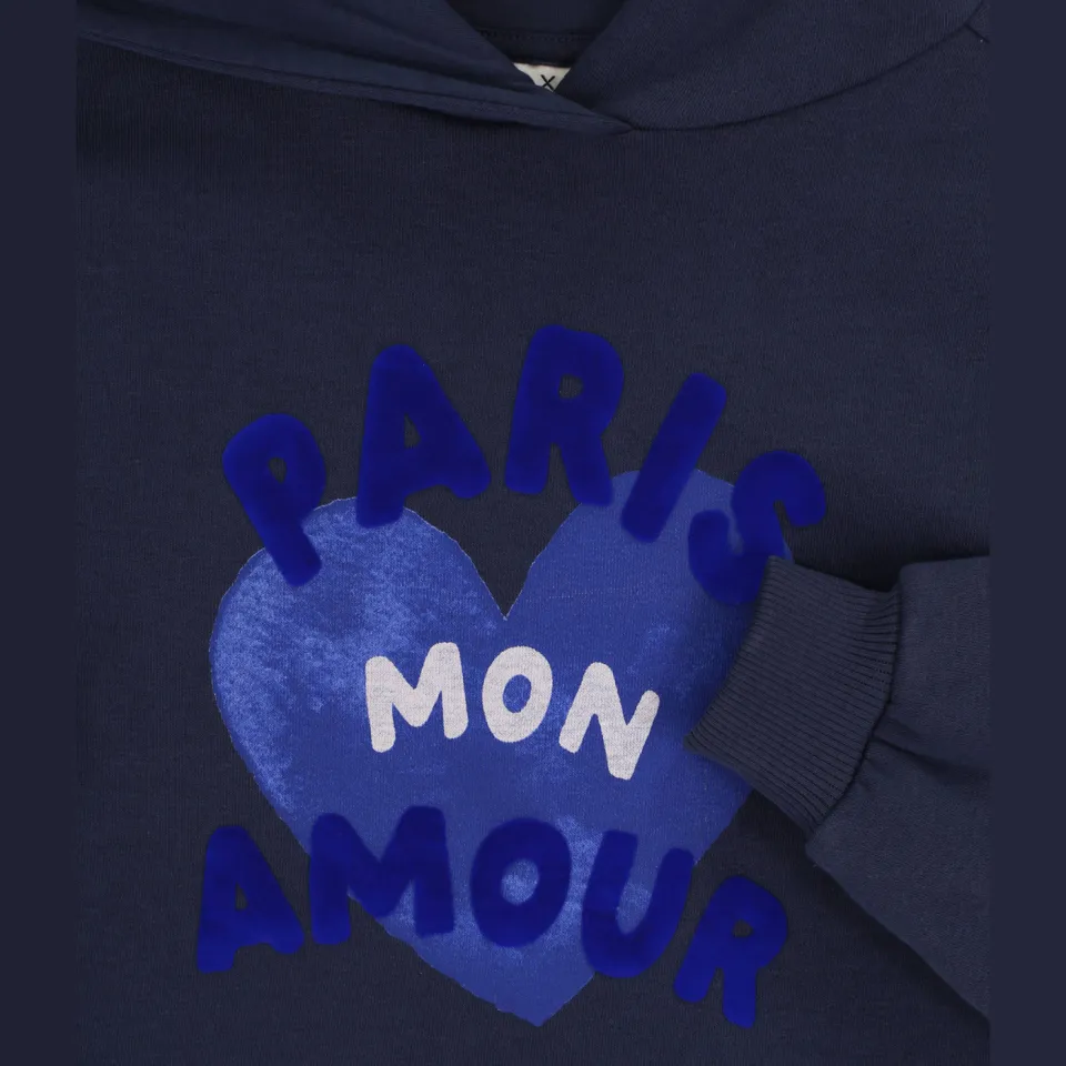 LOOXS little hoodie donkerblauw, foto 4